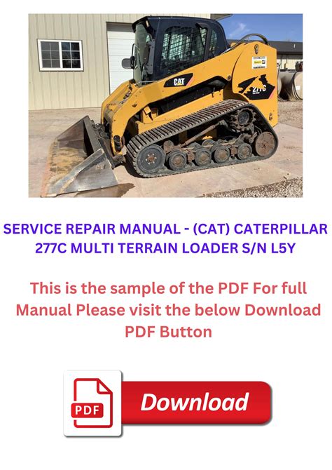 cat 277c loader manual